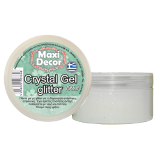 Crystal Gel Maxi Decor 100ml Διάφανο με Glitter_CG22003848